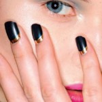 crescent moon manicure crescent moon manicure