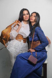 Sonalika Sahay and Laxmi Rana in Raakesh Agarwal creations Sonalika Sahay and Laxmi Rana in Raakesh Agarwal creations