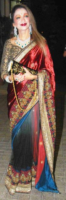 malti jain at bappa Lahiri's weeding malti jain at bappa Lahiri's weeding