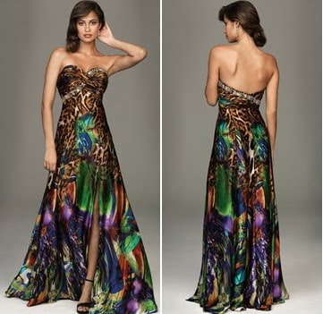 Animal Multi Print Dress Animal Multi Print Dress