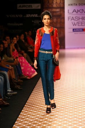 Anita Dongre Lakme Winter Festive 2012 2013 Anita Dongre Lakme Winter Festive 2012 2013