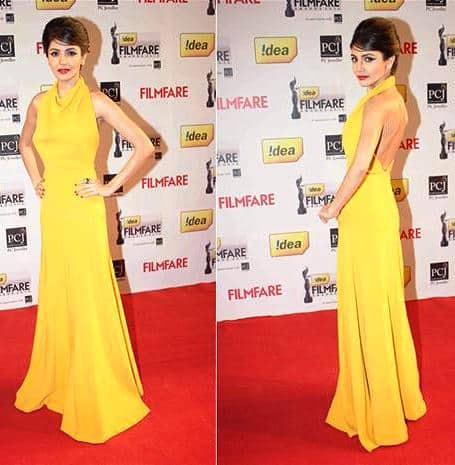 Aushka Sharma at Filmfare Awards Aushka Sharma at Filmfare Awards