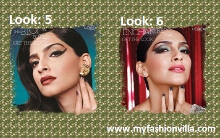 Six Looks of Sonam Kapoor by Namrata Soni