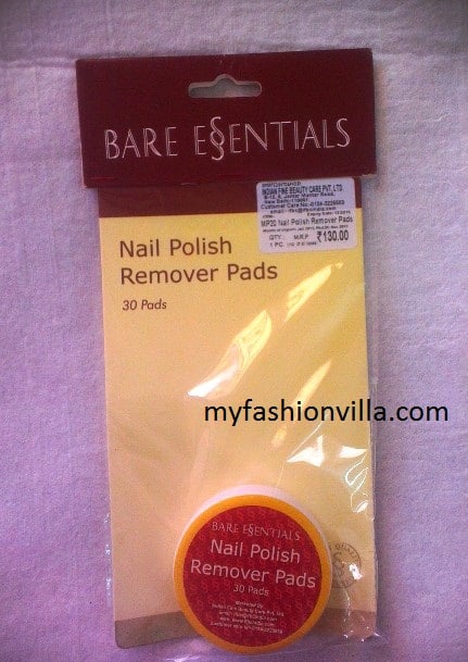 Bare Essentials Nail Polish Remover