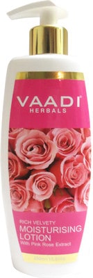 Vaadi Moisturising Lotion with Pink Rose Extract