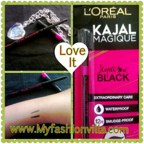 L'oreal Paris Kajal Magique Review and Swatches