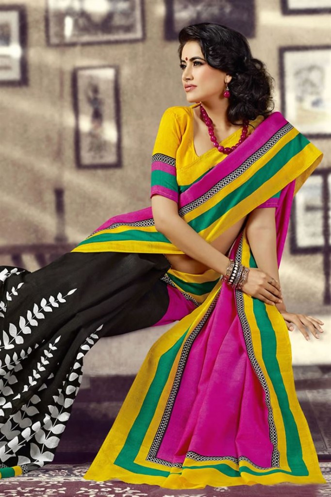 Casual Saree on jomso