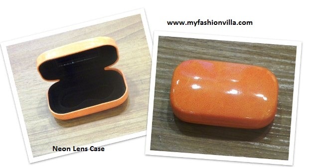 neon lens case