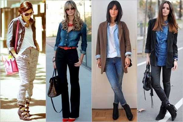 denim in formal wear