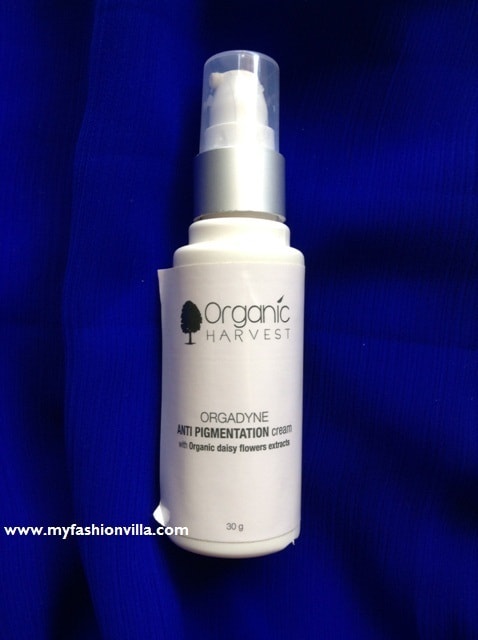 organic harvest anti pigmentation cream