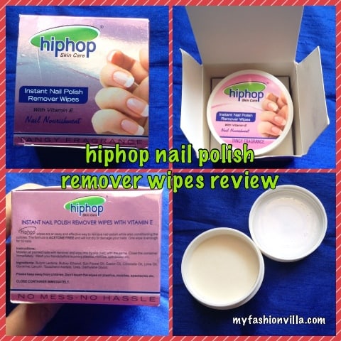 Hiphop Instant Nail Polish Remover Wipes Review