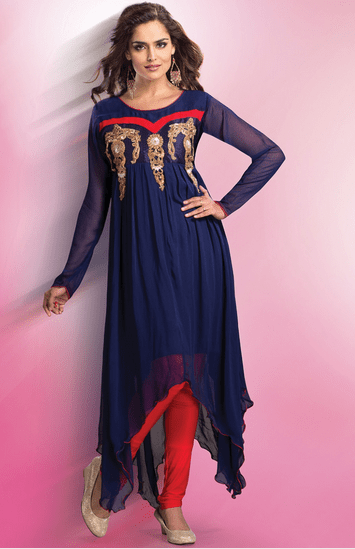 Indo Western Salwar Suit
