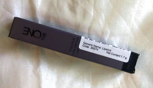 Oriflame TheOne Colour Unlimited Lipstick Review