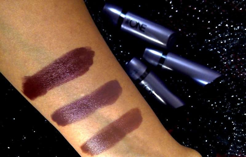 Oriflame Lipstick Swatches