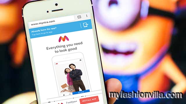 Minions are using Myntra