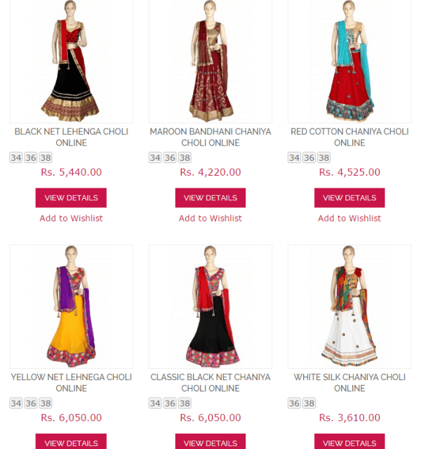 Chaniya Choli Online