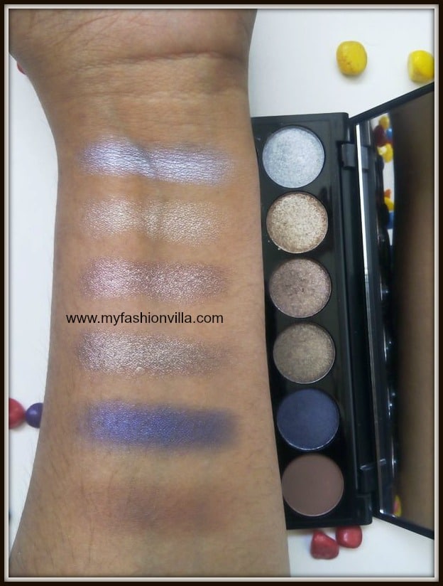 Sleek I-Divine Eyeshadow Palette In Vintage Romance Swatches
