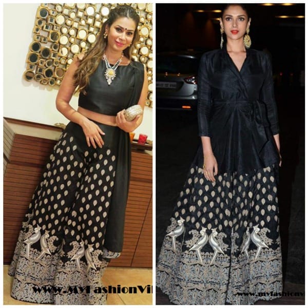 Who Wore It Better Shaheen Abbas or Aditi Rao Hydari