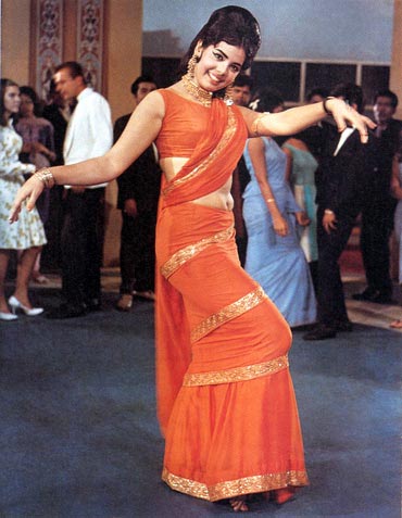 Butterfly Style Saree