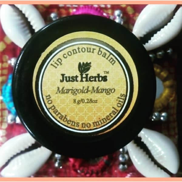Just Herbs Marigold Mango Lip Contour Balm