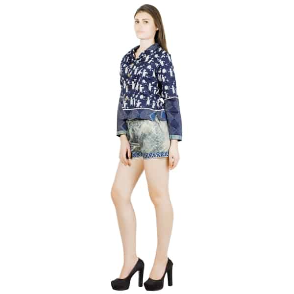 Western Wear with Block Print