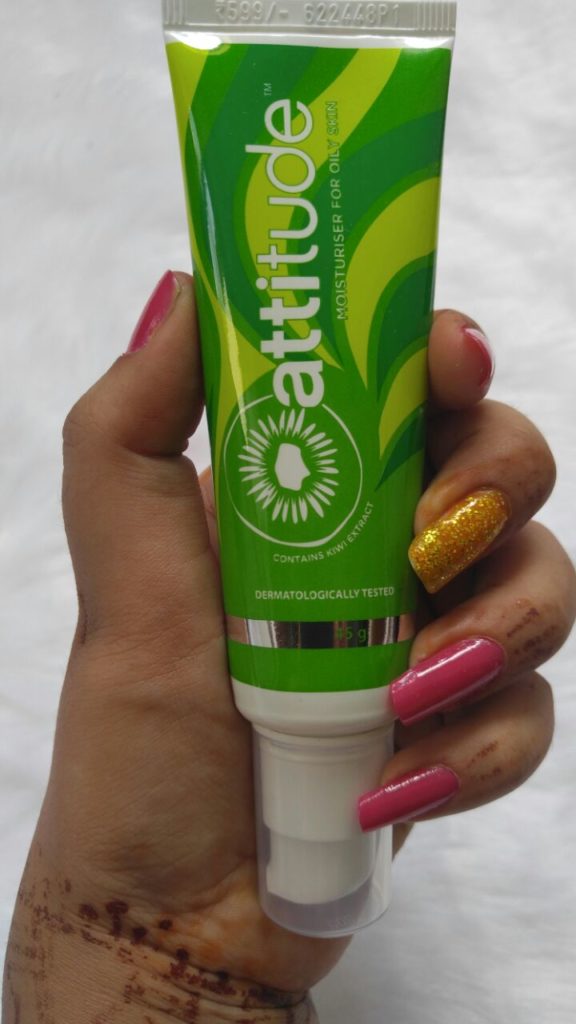 Attitude Moisturiser For Oily Skin
