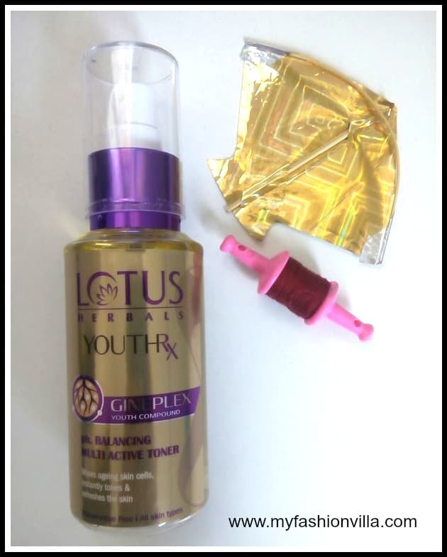 Lotus Herbal Youth RX PH Balancing Multi Active Toner Review