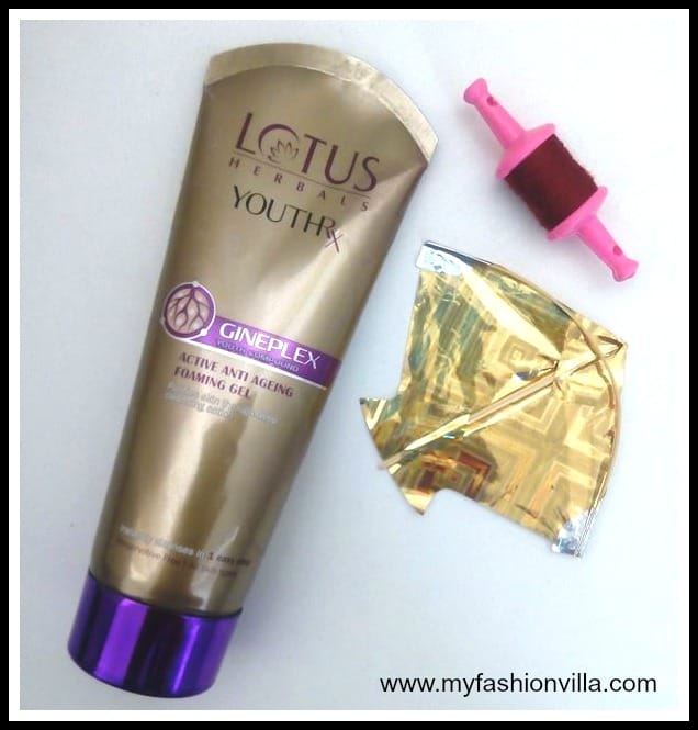 Lotus Herbals YouthRX Anti-Ageing Foaming Gel Review
