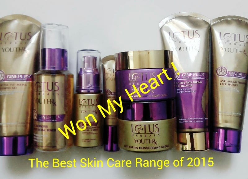 Lotus Herbals YouthRX Anti-Ageing Skincare Range Review