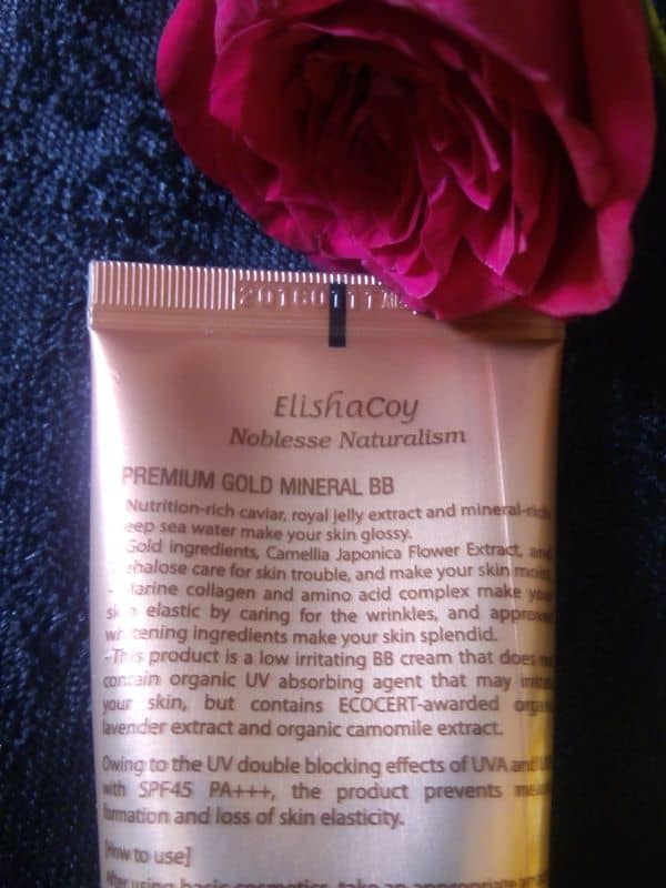 Elisha Coy Premium Gold BB Cream Review