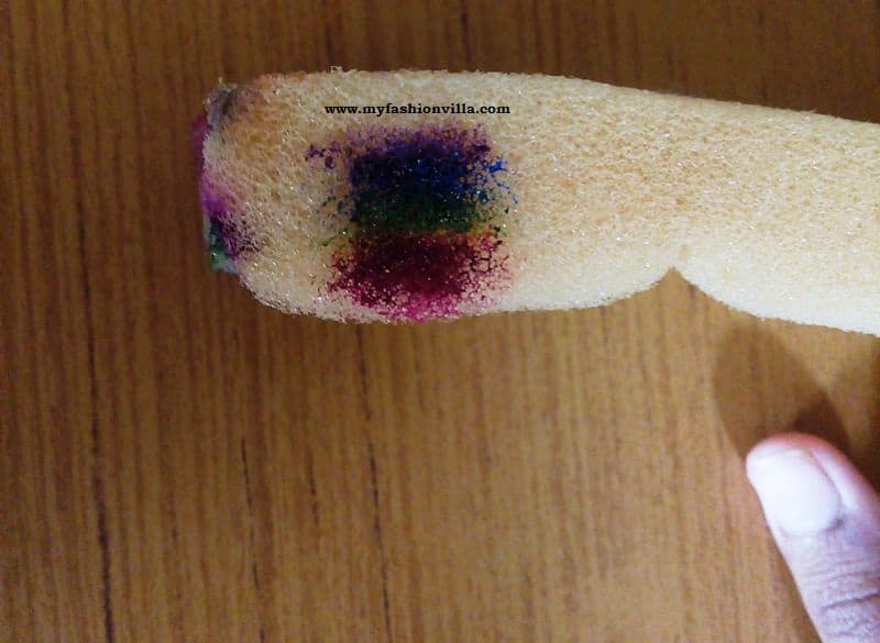 To get a Rainbow, Use Sponge