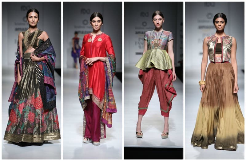 Krishna Mehta at Amazon India Fashion Week 2017